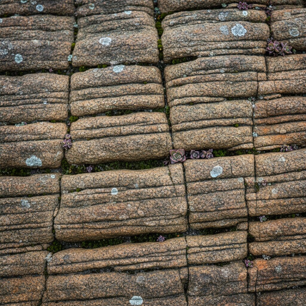 découvrez comment les processus naturels du cycle géologique provoquent la formation de fissures parfaitement alignées dans la roche, révélant les forces puissantes de la nature.