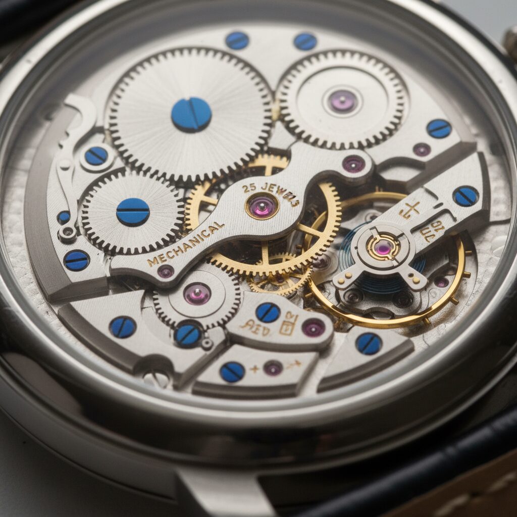 découvrez comment les engrenages assurent le fonctionnement précis d'une montre mécanique en transmettant le mouvement et en régulant le temps.