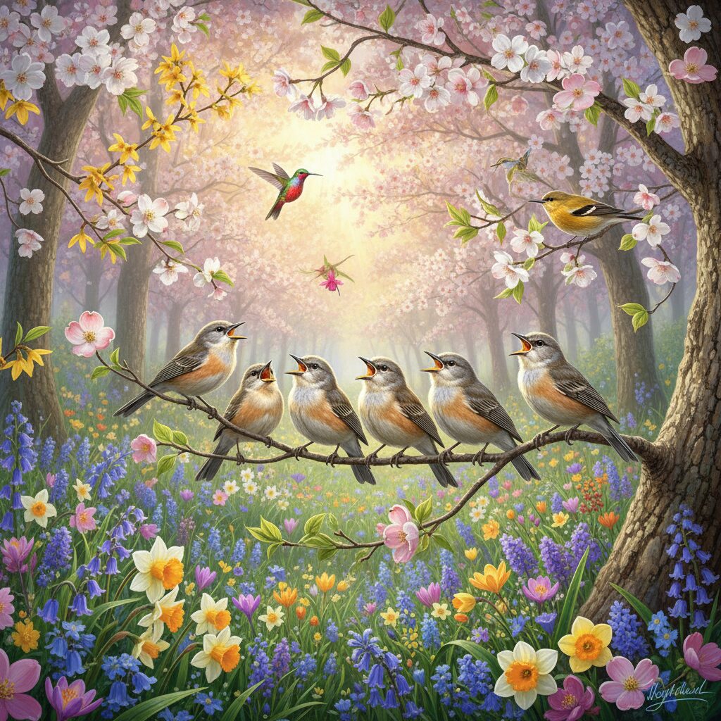 découvrez comment les oiseaux apprennent à chanter naturellement sans avoir besoin de cours, grâce à leurs instincts et à l'imitation.