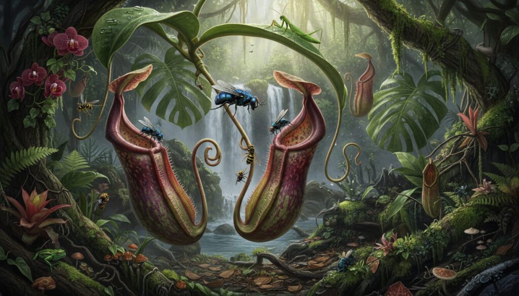 découvrez les mécanismes fascinants et les stratégies uniques que les plantes carnivores utilisent pour attraper et digérer leurs proies.