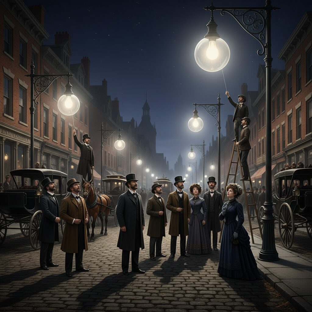 découvrez comment l'invention des premières ampoules électriques a révolutionné nos nuits, transformant l'obscurité en lumière et changeant profondément notre mode de vie.