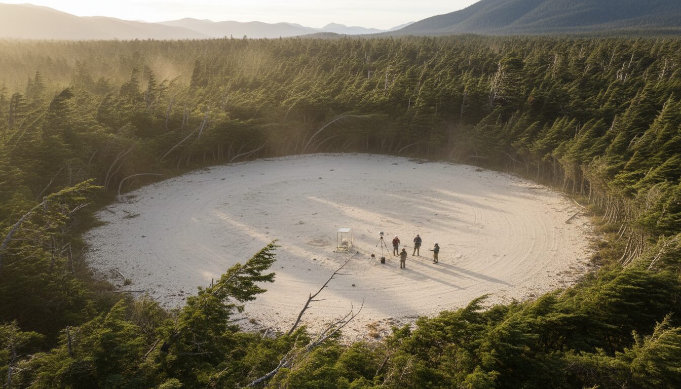 découvrez comment les vents forts façonnent la végétation dense en créant des creux parfaits, un phénomène naturel fascinant alliant force du vent et adaptation végétale.