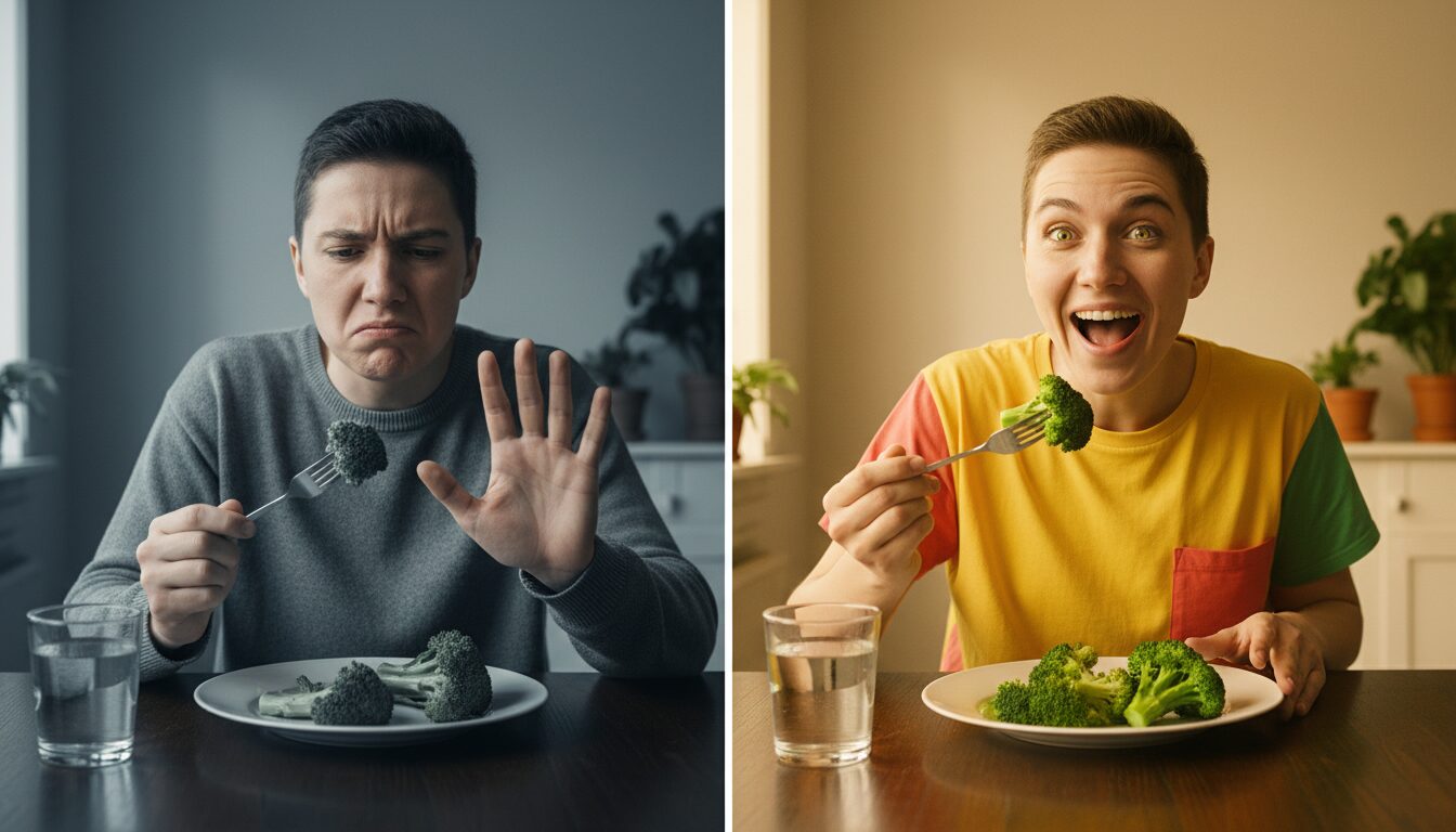 découvrez pourquoi nos goûts pour un même aliment peuvent changer selon les jours, oscillant entre amour et détestation.