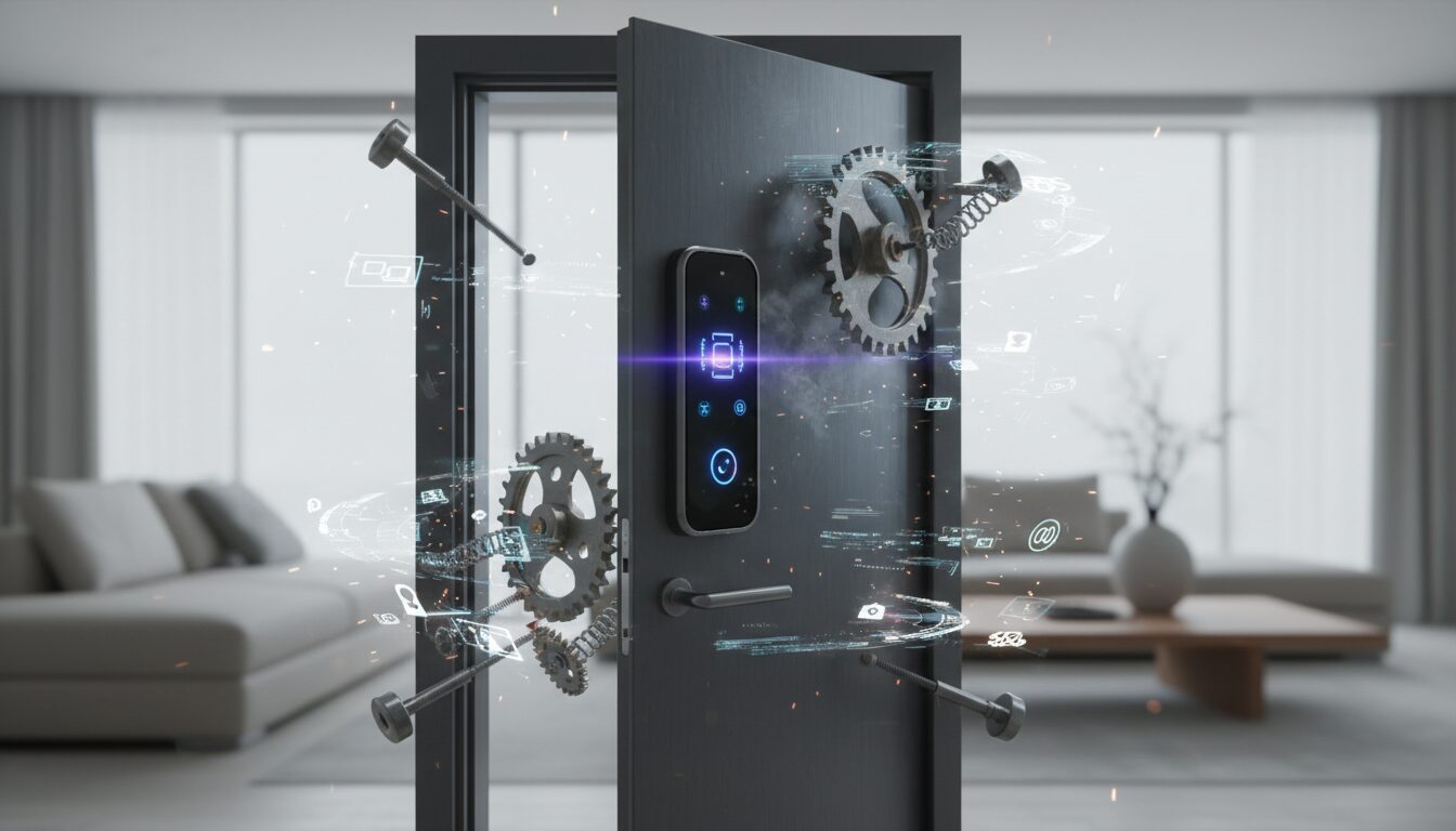 découvrez comment un objet connecté peut transformer le comportement de votre porte, la rendant encore plus capricieuse et imprévisible, pour un quotidien plein de surprises.