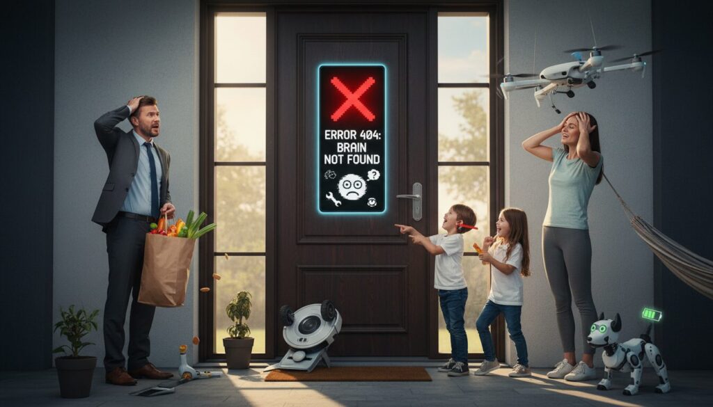 découvrez comment un objet connecté peut rendre votre porte encore plus capricieuse en ajoutant des fonctionnalités imprévues et des comportements étonnants.