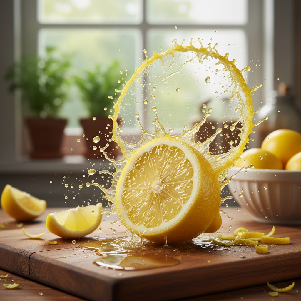 découvrez comment un simple citron peut éveiller vos papilles et créer une tempête gustative surprenante grâce à ses saveurs acidulées et rafraîchissantes.