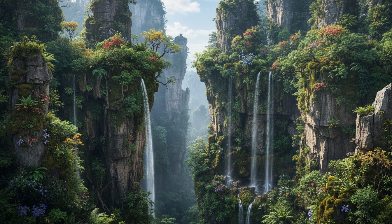 découvrez le jardin suspendu naturel de chine, une merveille géologique unique au monde offrant des paysages insolites et une nature spectaculaire à explorer.