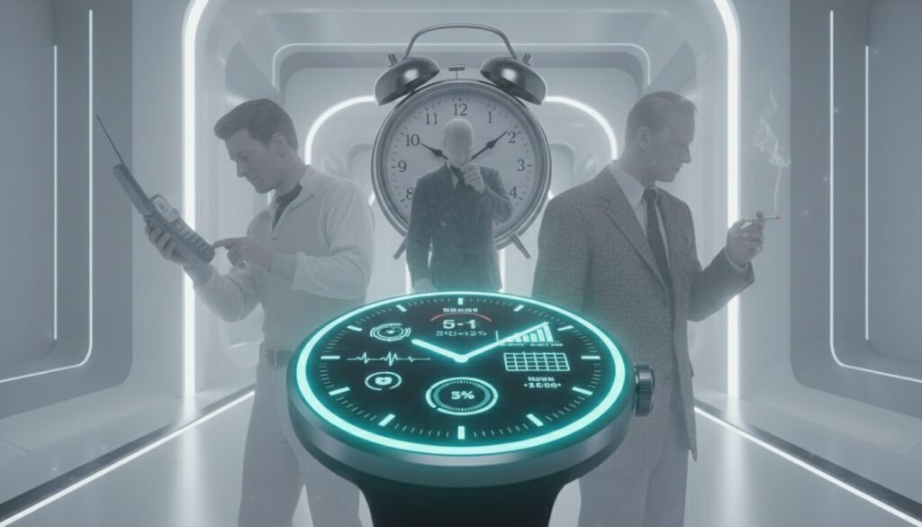 découvrez comment la montre connectée révolutionne votre quotidien en vous aidant à dépasser les habitudes bizarres du passé pour un mode de vie plus sain et moderne.