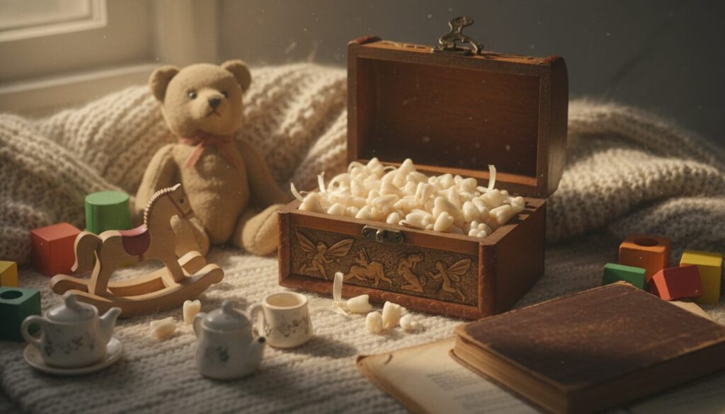 découvrez le secret fascinant des boîtes à dents de lait expliqué spécialement pour les adultes, un voyage nostalgique et instructif plein d'émotions.