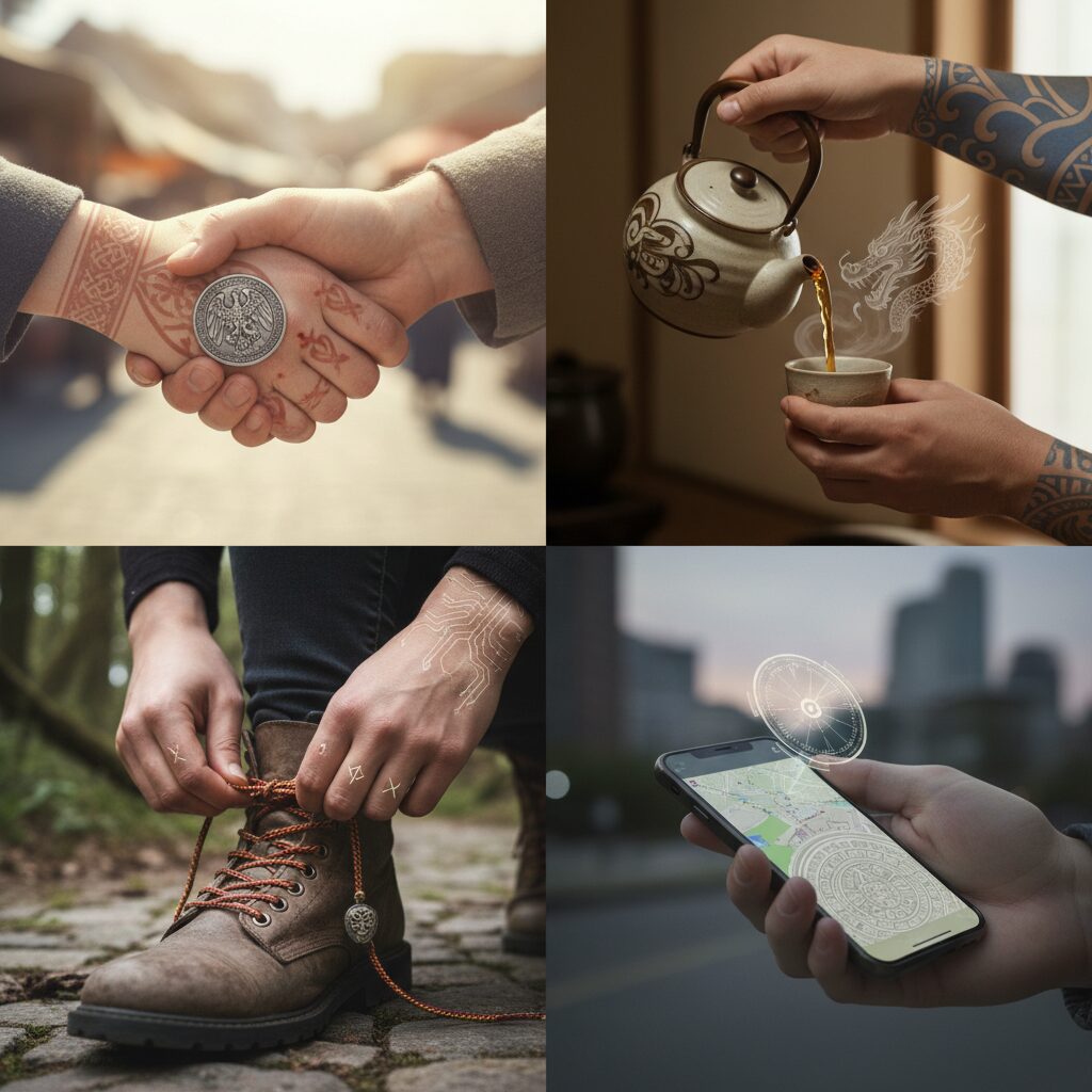 découvrez les coutumes surprenantes et détournées qui se cachent derrière les gestes quotidiens les plus banals. une exploration fascinante des habitudes culturelles insoupçonnées.