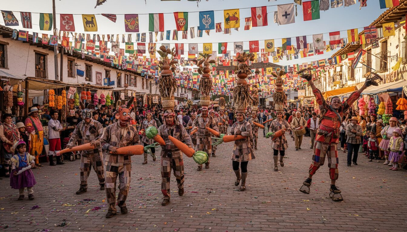 découvrez les coutumes folkloriques les plus absurdes, mais qui continuent d'être célébrées aujourd'hui, mêlant tradition et curiosité à travers le monde.