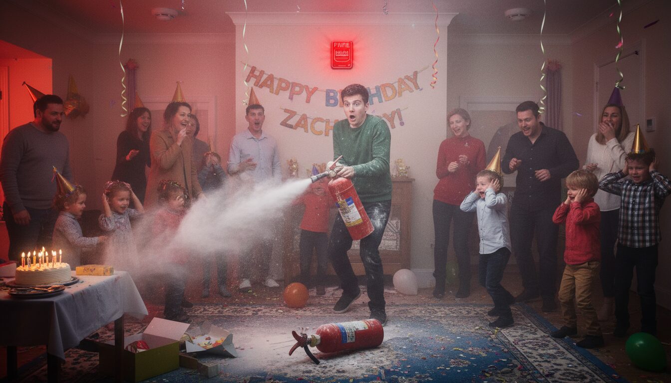 découvrez les extincteurs automatiques innovants qui déclenchent l’alarme en célébrant un anniversaire, alliant sécurité et festivité pour des événements sans souci.