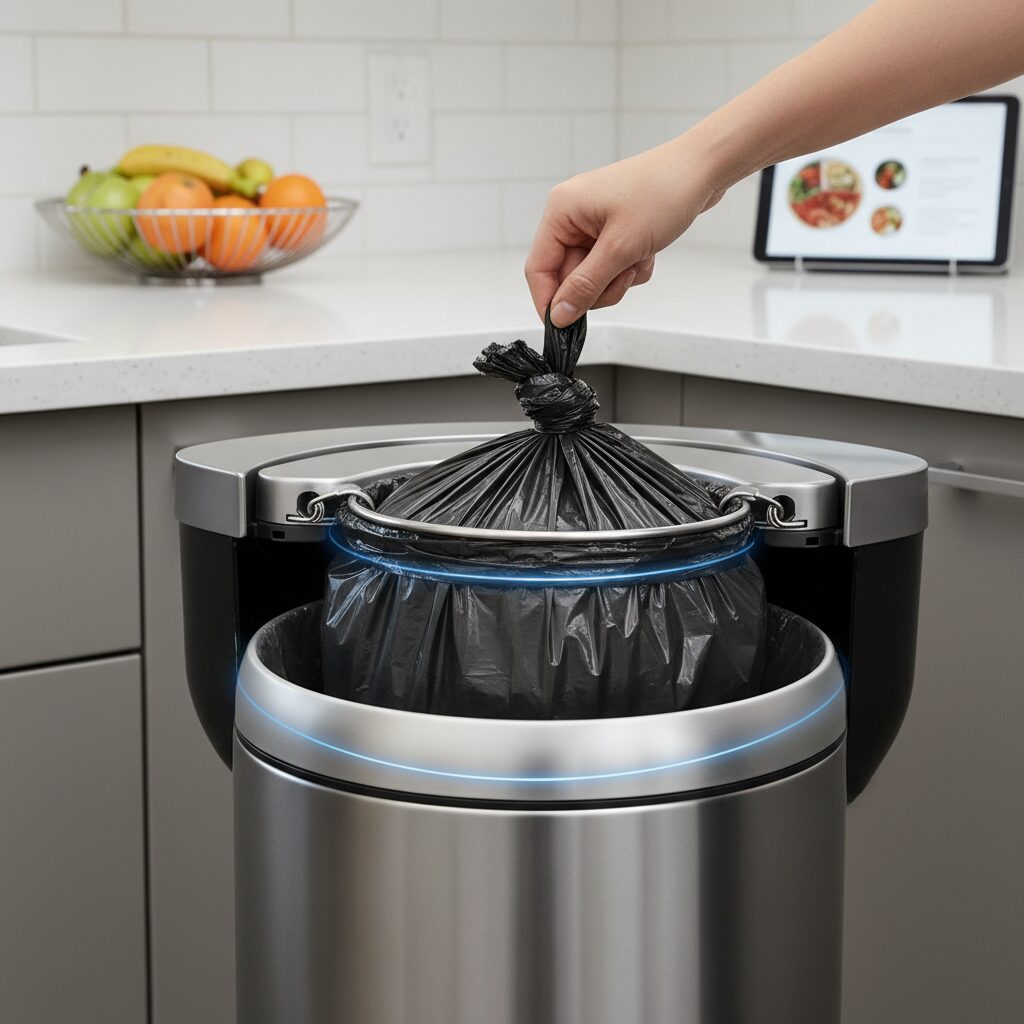 découvrez les sacs poubelle auto-fermant, l'innovation pratique qui facilite la gestion des déchets sans jamais avoir à fermer votre poubelle manuellement. praticité et hygiène au rendez-vous !