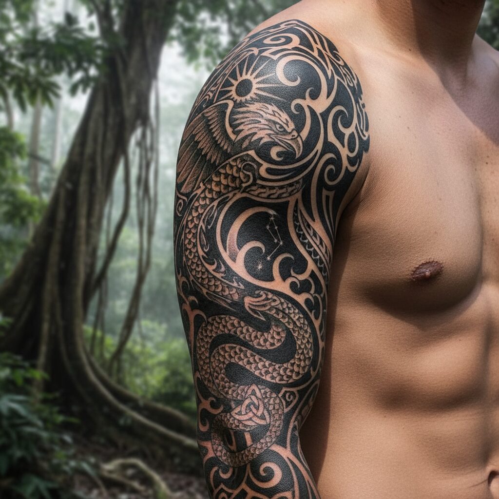 découvrez la signification mystérieuse et les symboles cachés derrière les tatouages tribaux les plus bizarres. explorez l'art ancestral et ses secrets fascinants.