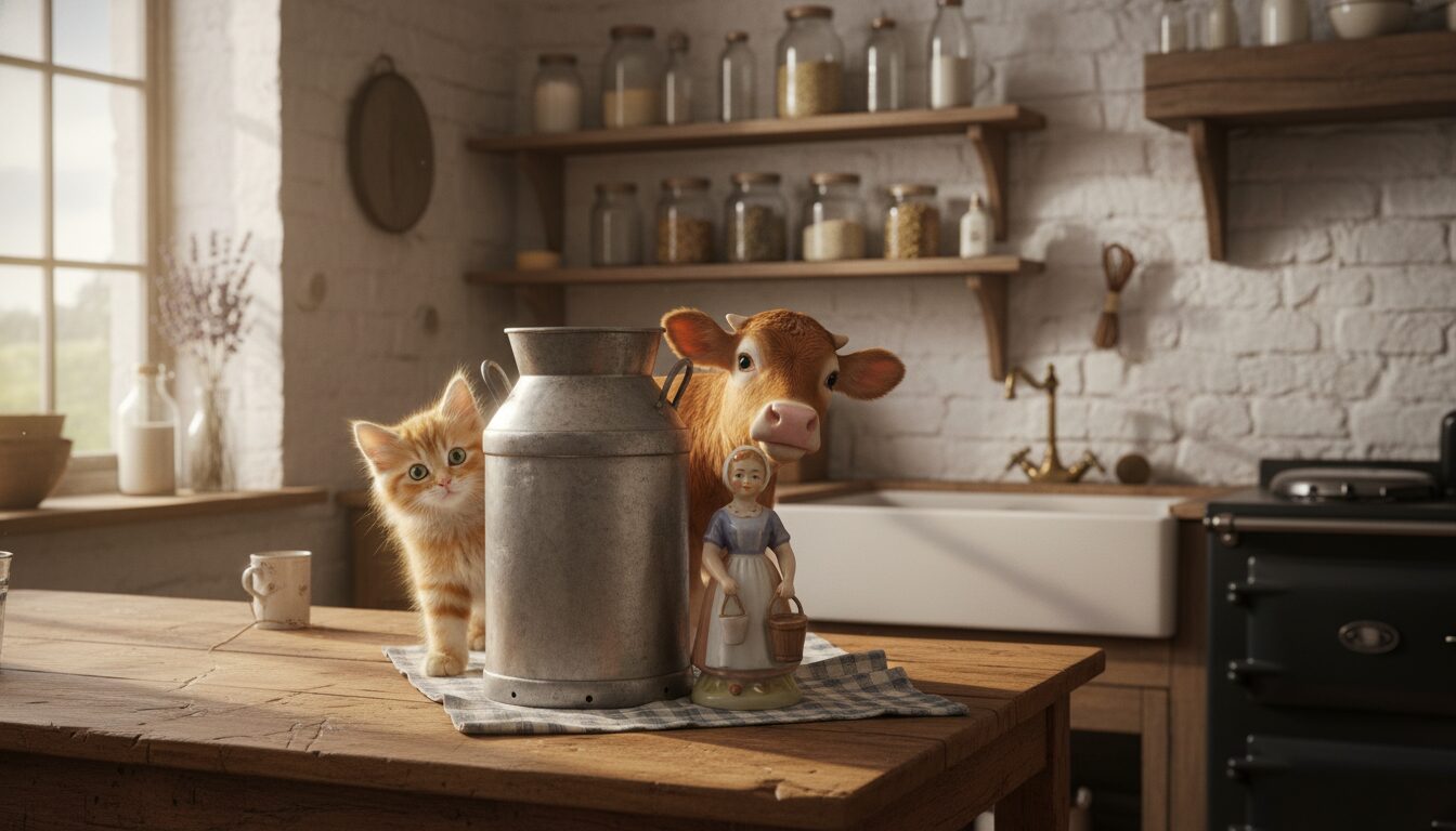 découvrez les petites curiosités autour du pot à lait, entre histoire fascinante et moments de rires assurés.