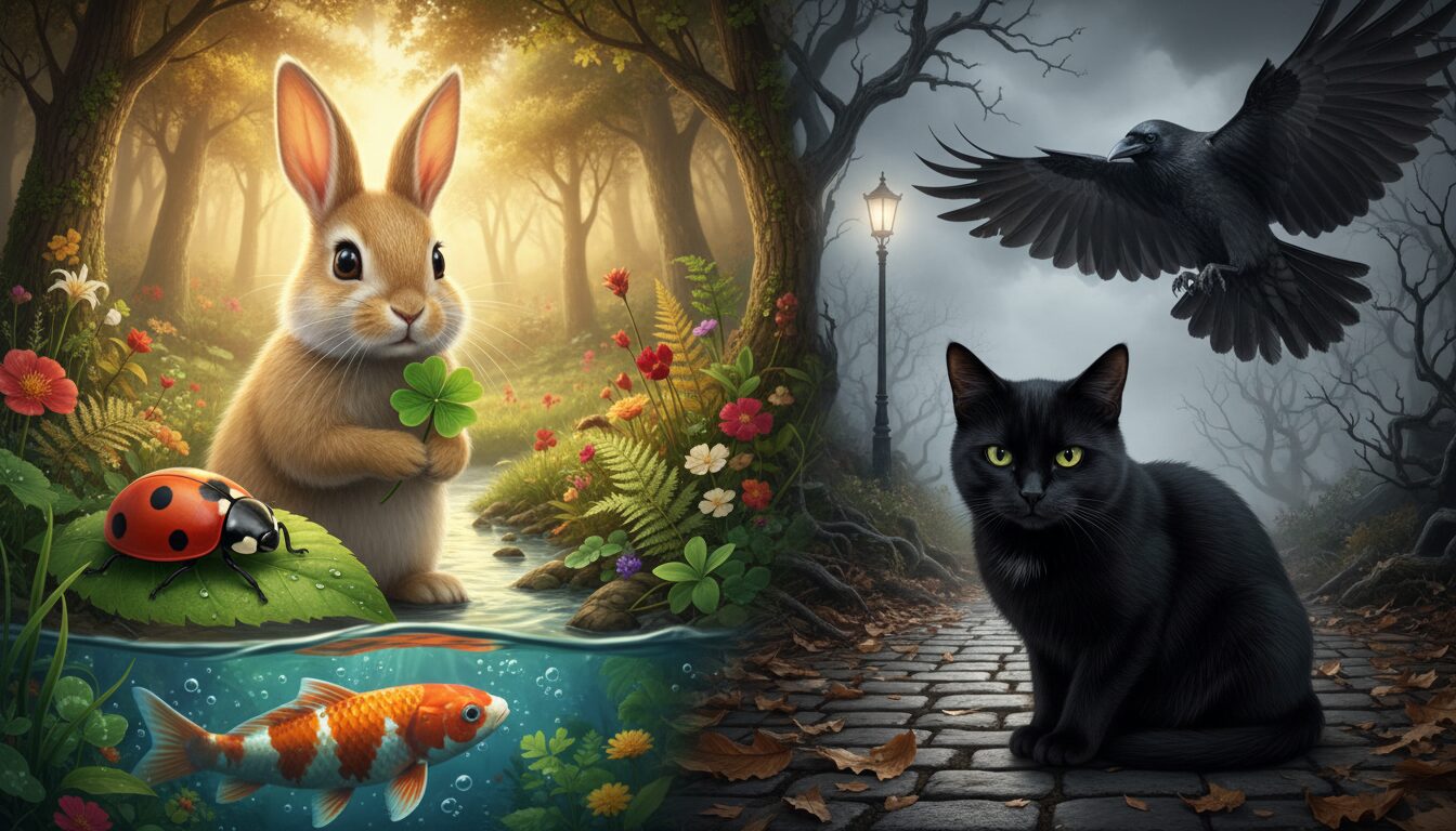 découvrez pourquoi certains animaux sont considérés comme des symboles de chance ou de malchance, à travers les croyances et les traditions culturelles.