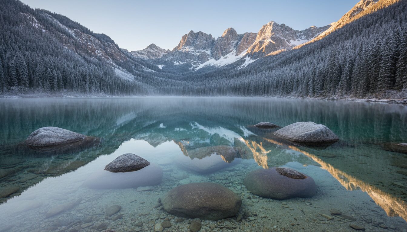 découvrez pourquoi certaines roches semblent flotter dans des lacs précis et froids, un phénomène fascinant lié aux propriétés uniques de l'eau et de ces formations géologiques.