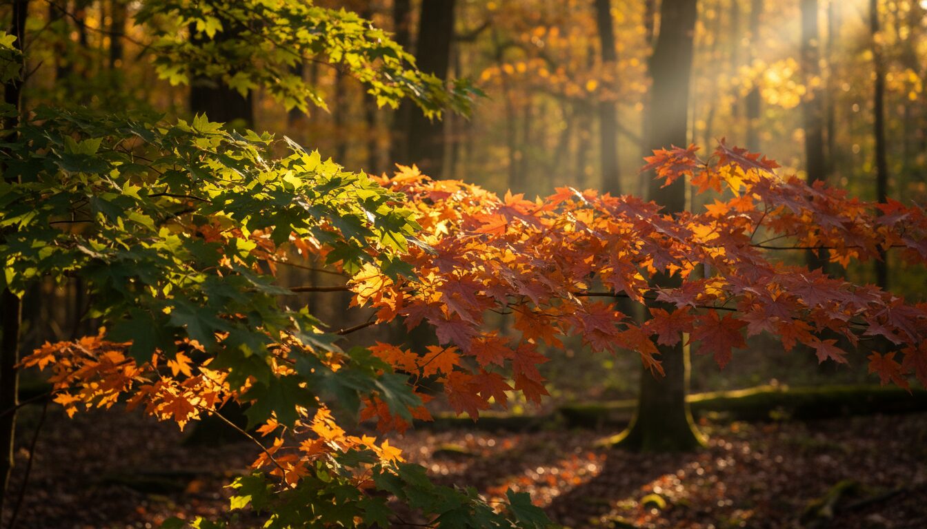 découvrez pourquoi la coloration du feuillage peut changer soudainement sous certaines lumières, explorant les effets de la lumière sur les pigments et l'apparence des feuilles.