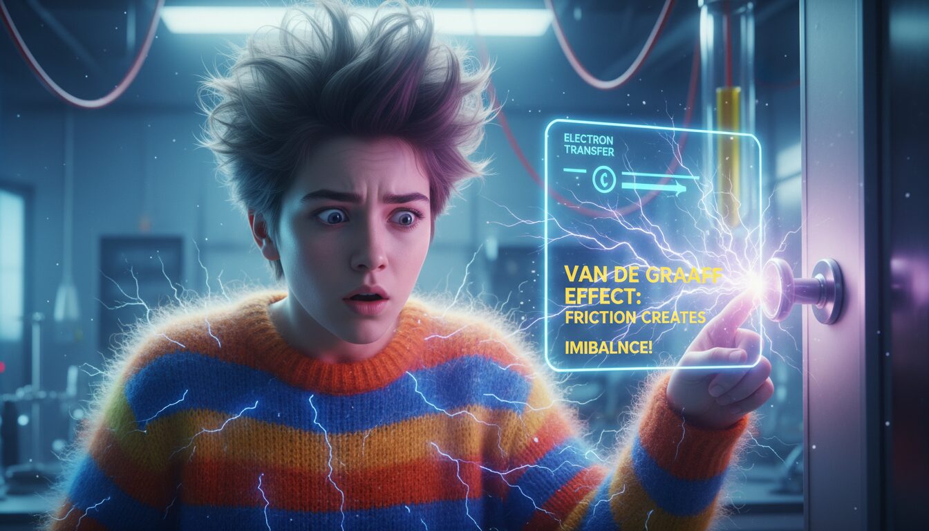 découvrez pourquoi l'électricité statique provoque des sursauts et comprenez les phénomènes scientifiques derrière cette sensation surprenante.