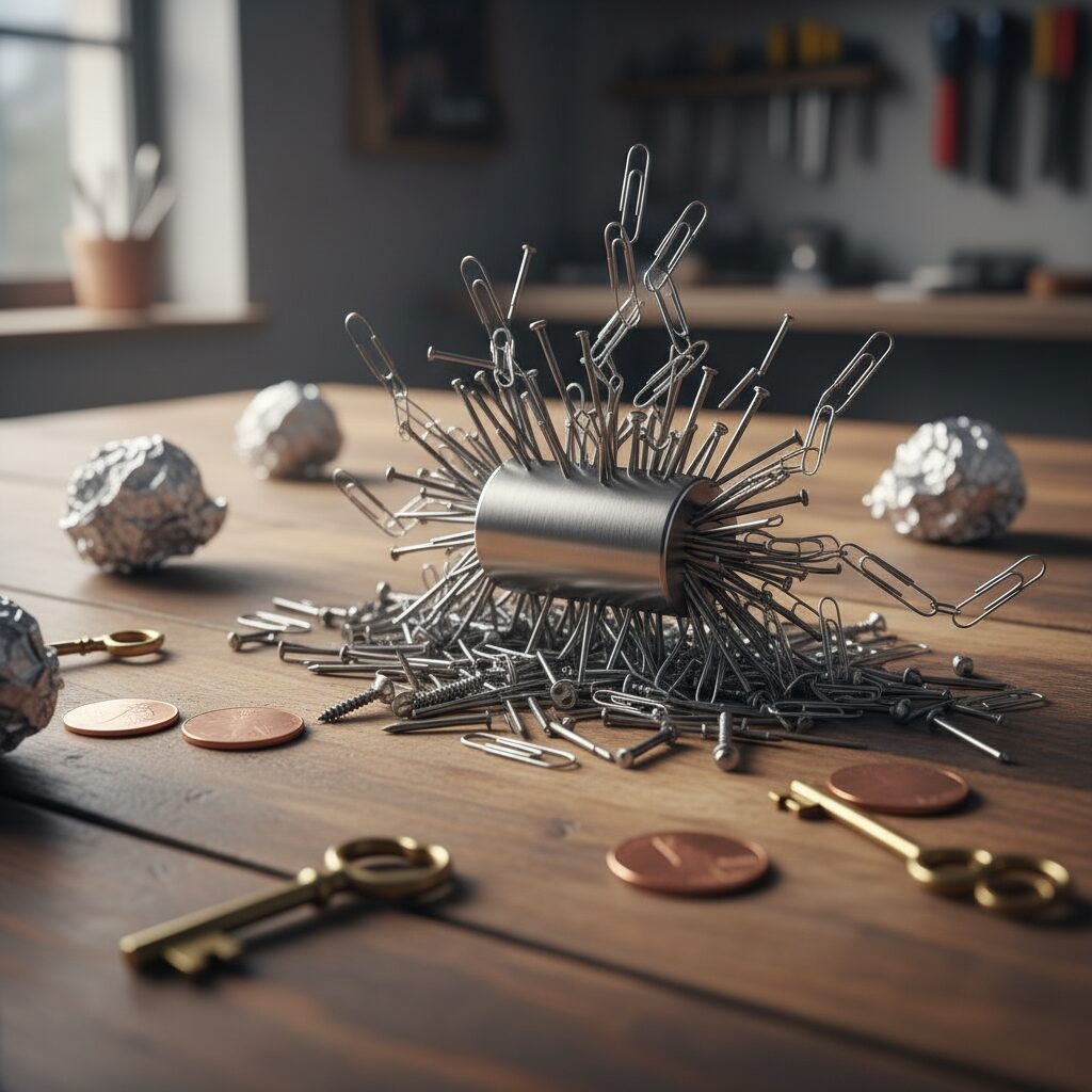 découvrez pourquoi les aimants n'attirent pas tous les types de métaux et comprenez les propriétés magnétiques spécifiques des matériaux.