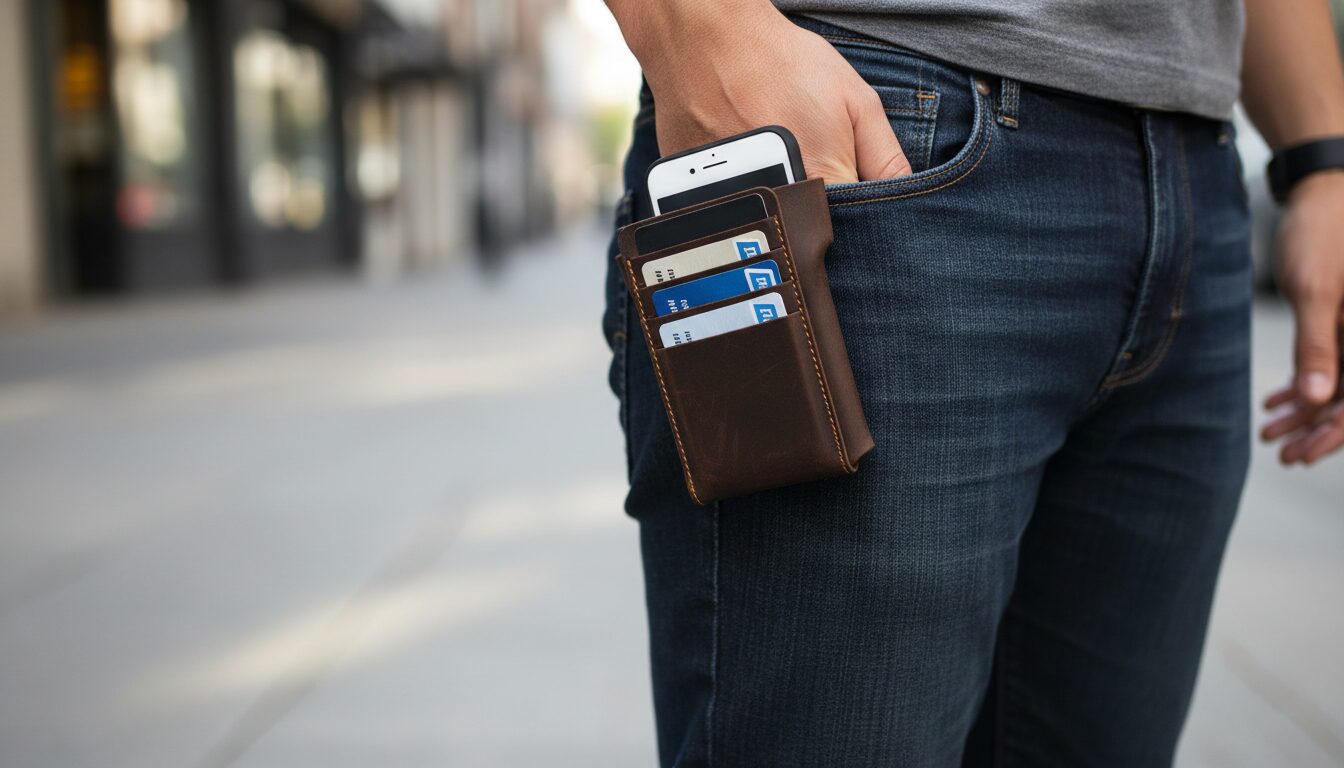 découvrez pourquoi les étuis à téléphone avec porte-cartes peuvent rendre l'utilisation de vos poches plus compliquée et comment choisir un modèle pratique.