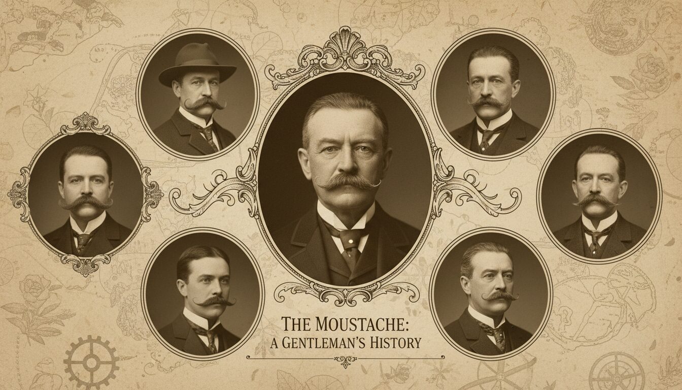 découvrez comment les moustaches ont évolué à travers les époques et pourquoi elles ont connu des styles si variés au fil du temps.
