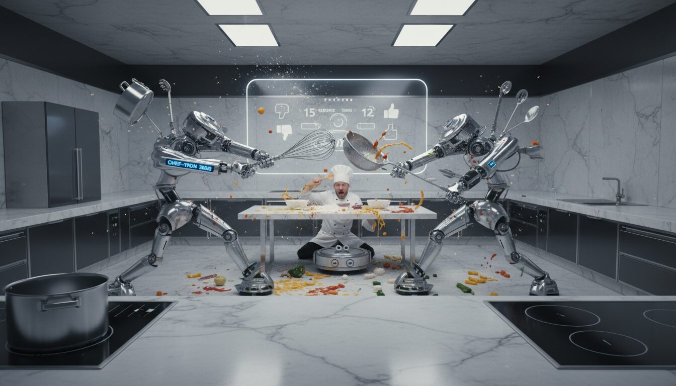 découvrez pourquoi les robots culinaires ont révolutionné la cuisine, transformant cet espace en un véritable champ de bataille entre tradition et innovation.