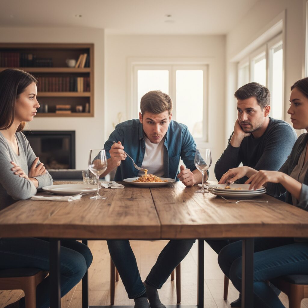 découvrez pourquoi la présence d'autres personnes qui attendent peut vous pousser à manger plus rapidement, et comment mieux gérer votre rythme de repas pour profiter pleinement de chaque bouchée.