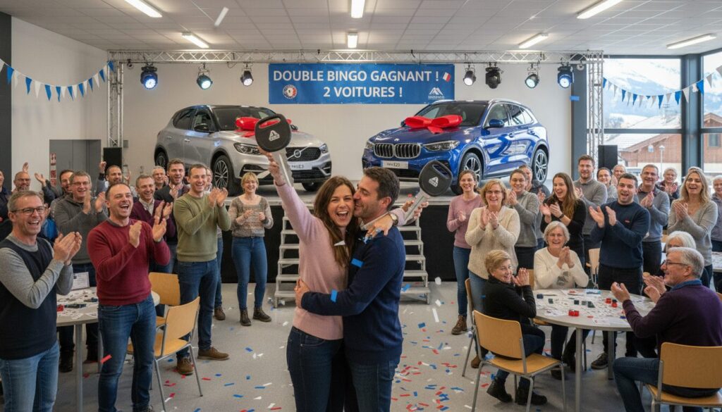découvrez l'histoire incroyable d'un couple en haute-savoie qui a remporté deux voitures lors de deux lotos consécutifs, une chance exceptionnelle à ne pas manquer !