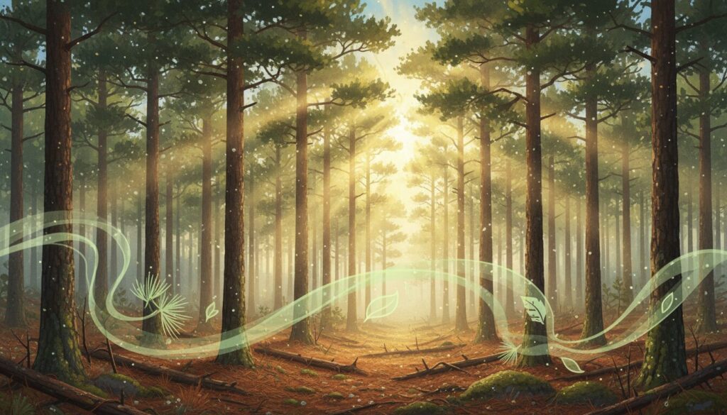 découvrez pourquoi les endroits isolés dégagent une odeur persistante de pins frais, grâce aux composés naturels libérés par les arbres et à l'environnement spécifique qui conserve ces senteurs uniques.