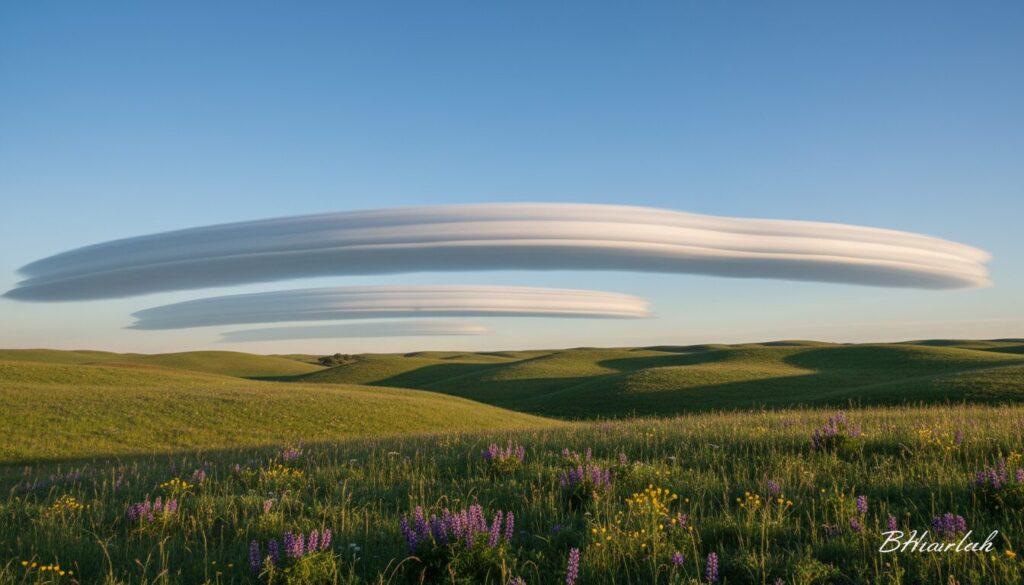 découvrez comment se forment les nuages en tubes réguliers au-dessus des collines, en comprenant les phénomènes météorologiques et les conditions atmosphériques qui les provoquent.