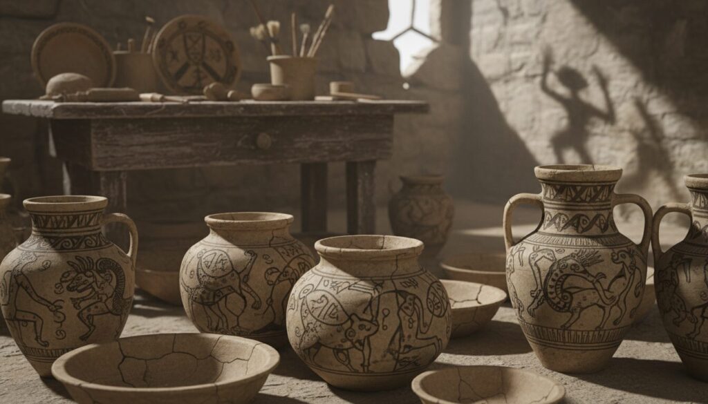 découvrez comment la poterie ancienne dévoile des récits surprenants et mystérieux sur les sociétés d'autrefois, révélant des histoires étranges et fascinantes.