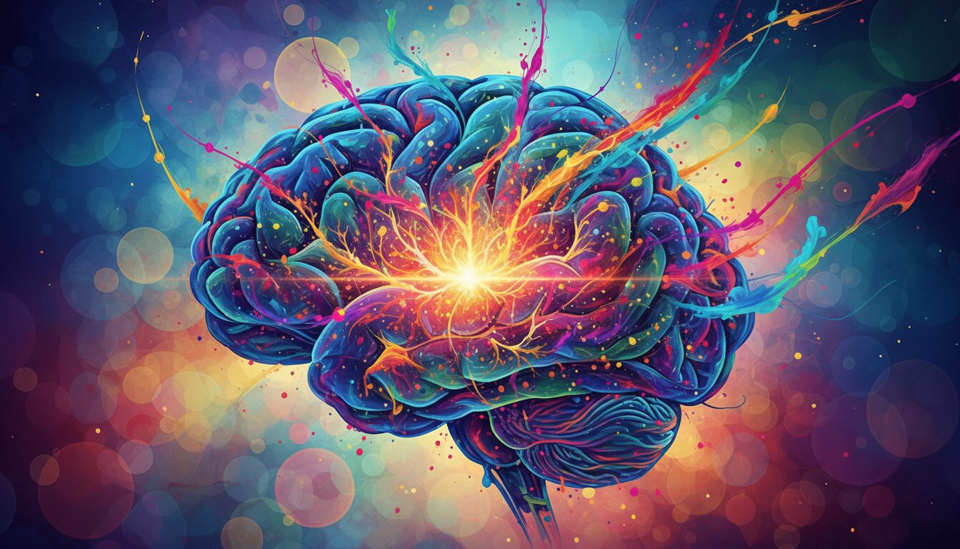 découvrez les mécanismes fascinants par lesquels le cerveau humain génère l'étincelle de créativité, mêlant neurosciences et inspiration.