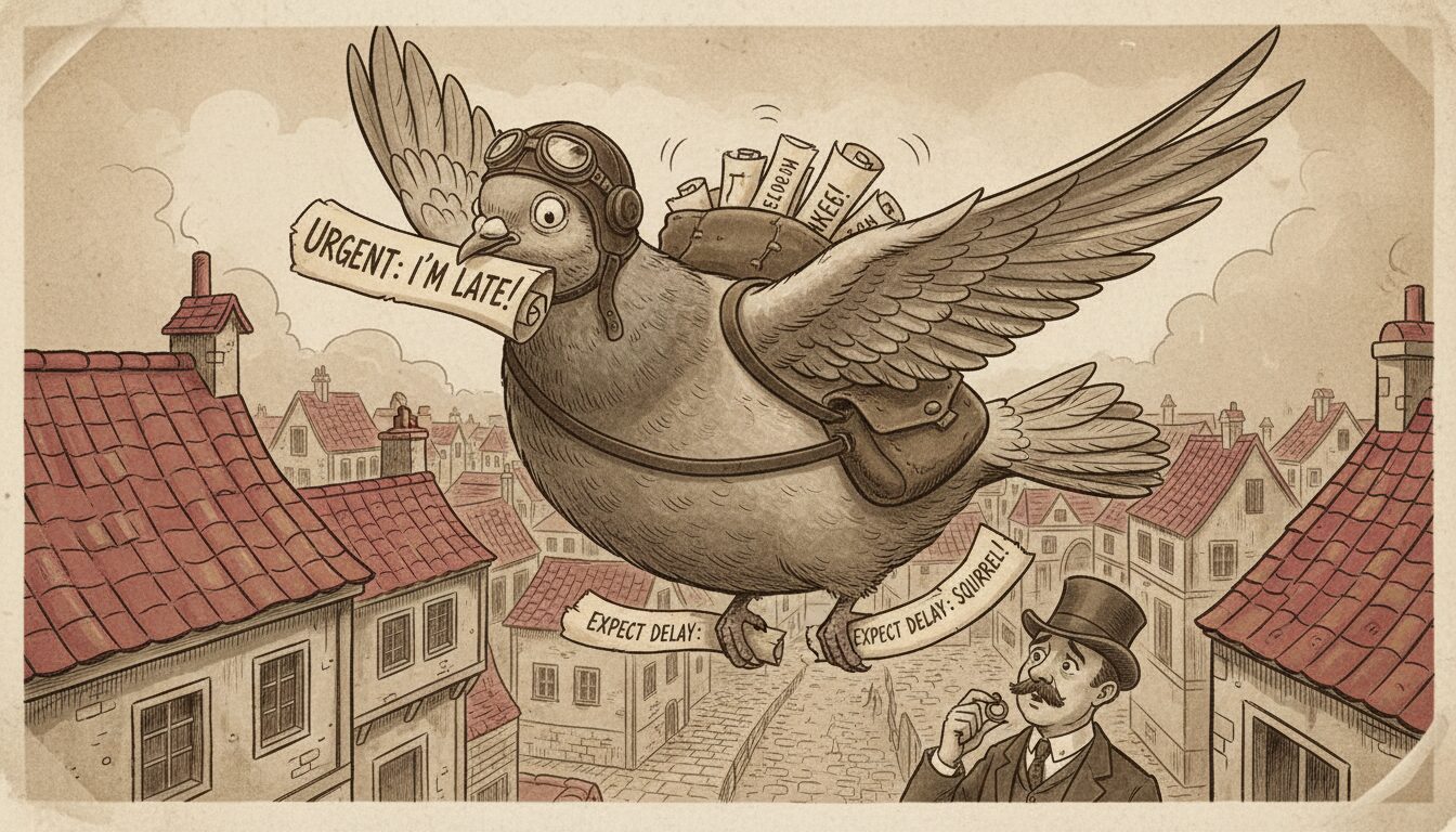 découvrez comment le pigeon voyageur est devenu un objet culte à travers des anecdotes et histoires drôles qui ont marqué son histoire.