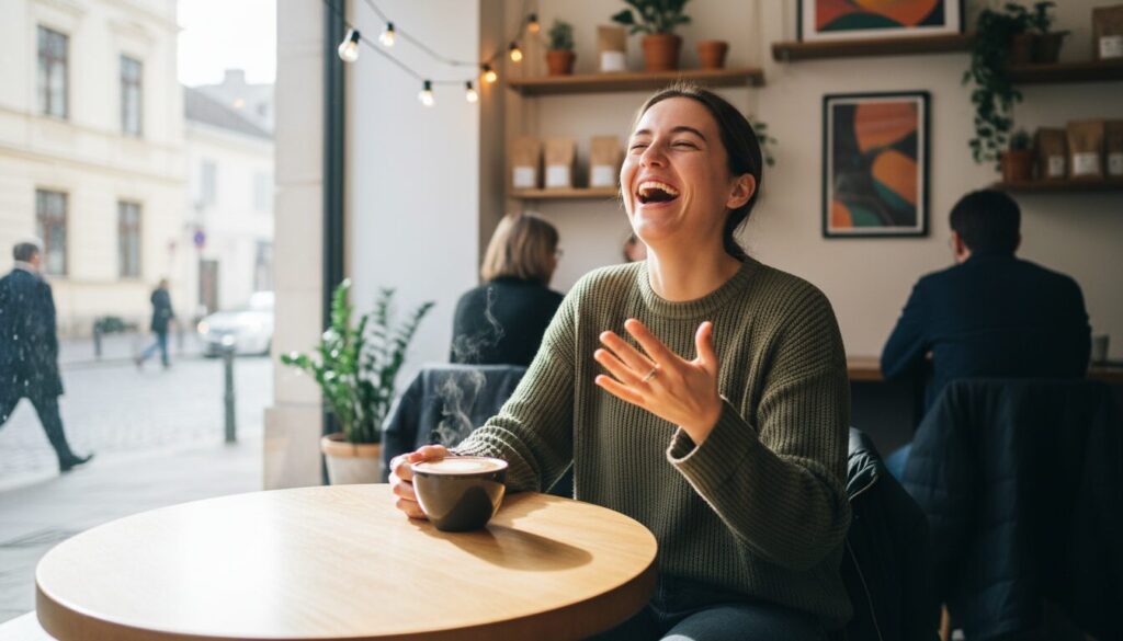 découvrez pourquoi il est tout à fait normal de rire à ses propres blagues, même quand elles sont un peu nulles, et comment cela reflète votre bien-être et votre confiance en vous.