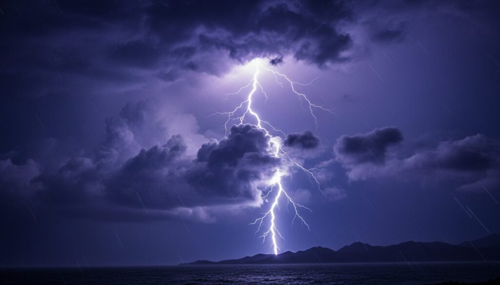 découvrez comment se forme le bref éclair violet observé après certains orages forts, un phénomène météorologique fascinant lié à la décharge électrique et aux conditions atmosphériques spécifiques.