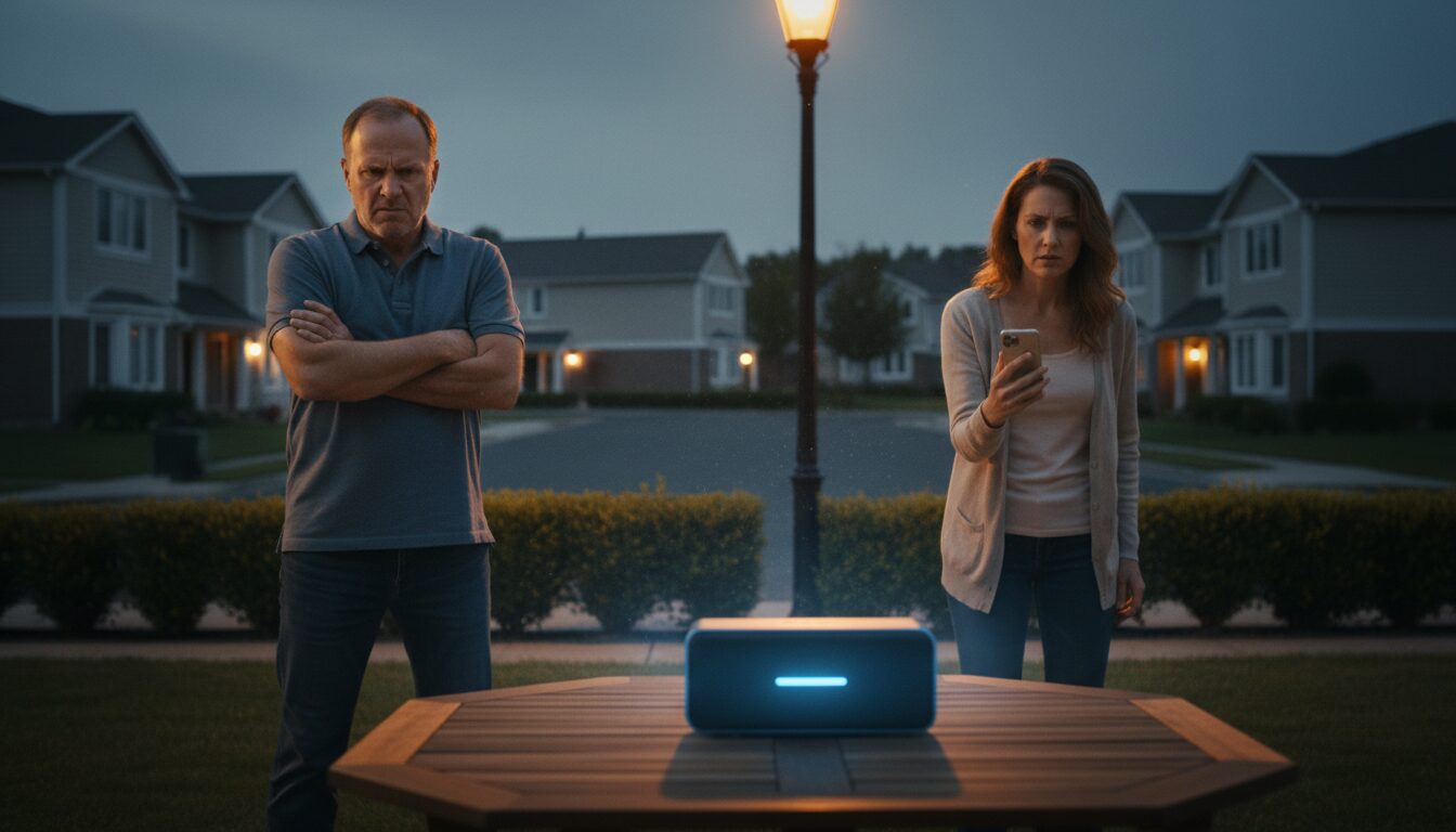 découvrez comment une enceinte bluetooth a provoqué des interférences et des conflits avec des voisins mécontents. une histoire surprenante à ne pas manquer !