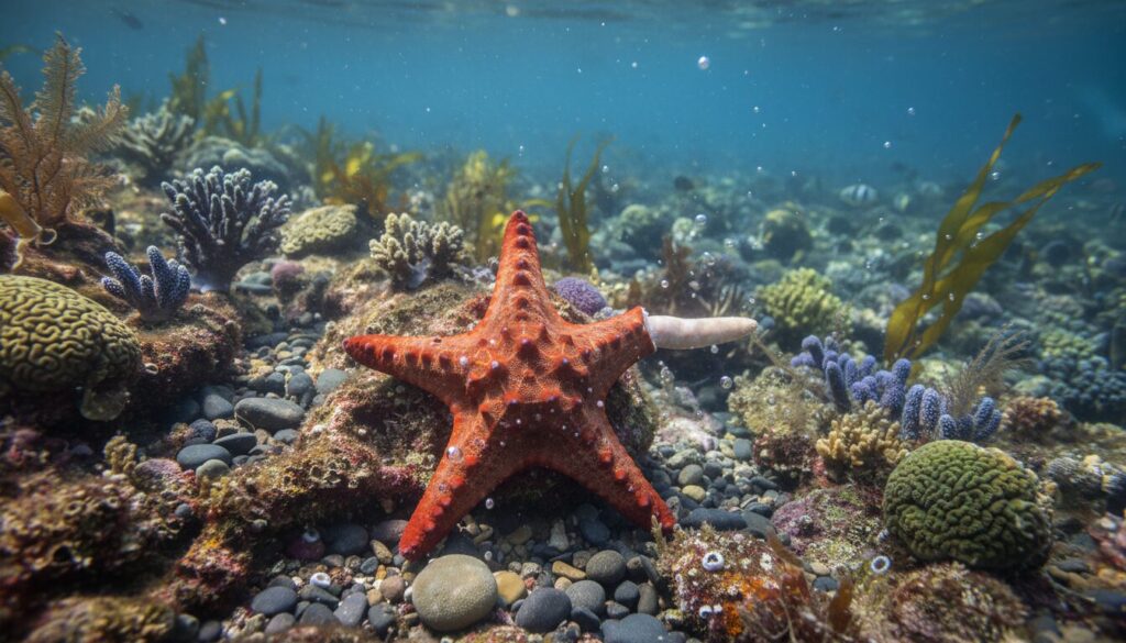 découvrez les mécanismes fascinants qui permettent à certaines étoiles de mer de régénérer un bras complet, une capacité unique de régénération chez ces animaux marins.