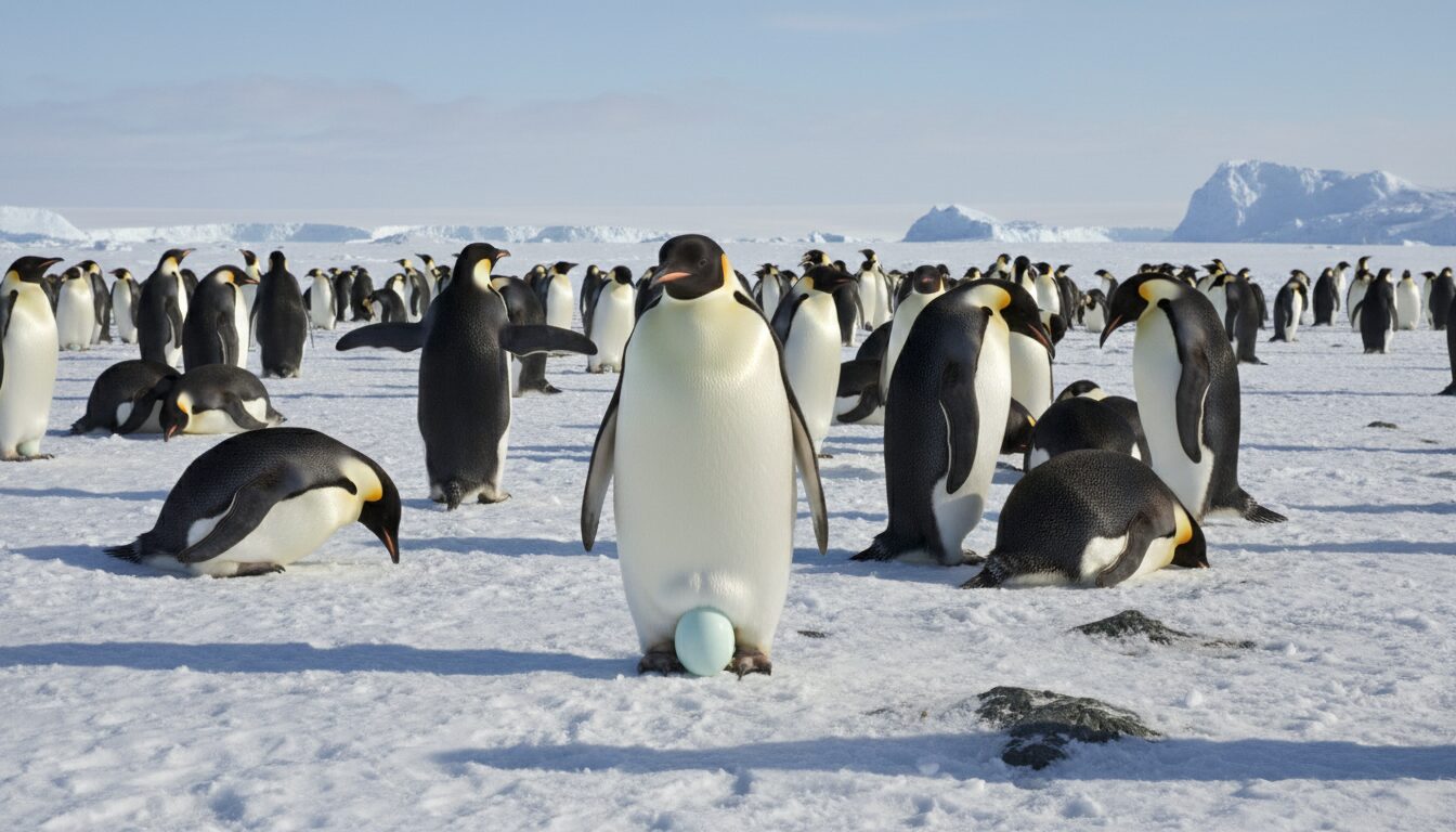 découvrez les comportements fascinants et uniques du manchot empereur pendant la période de reproduction, un voyage au cœur de la nature polaire.
