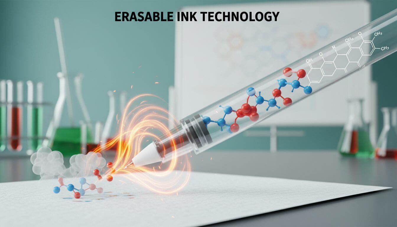 découvrez enfin la drôle d’histoire du stylo effaçable, ses origines surprenantes et les secrets qui entourent son invention.