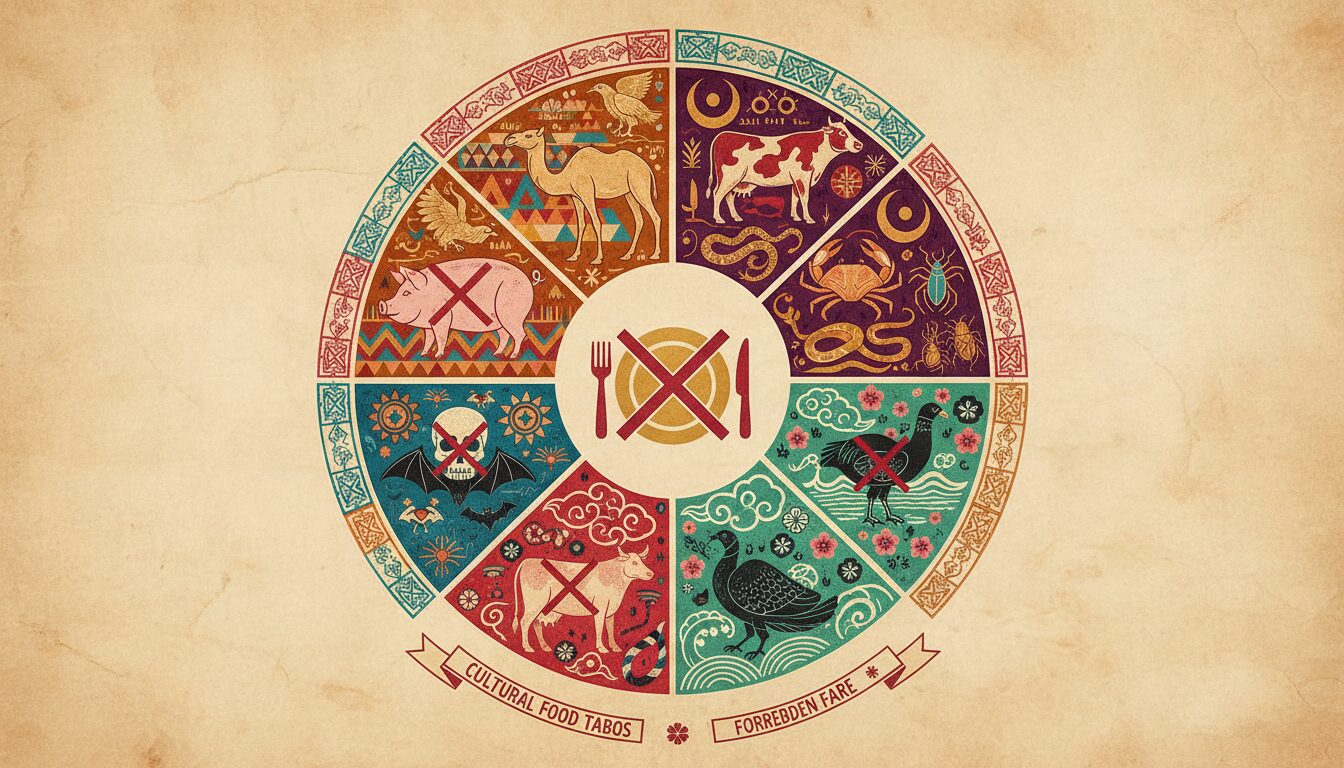 découvrez comment les interdits alimentaires, à la fois cruels et drôles, façonnent les traditions et comportements dans diverses cultures à travers le monde.