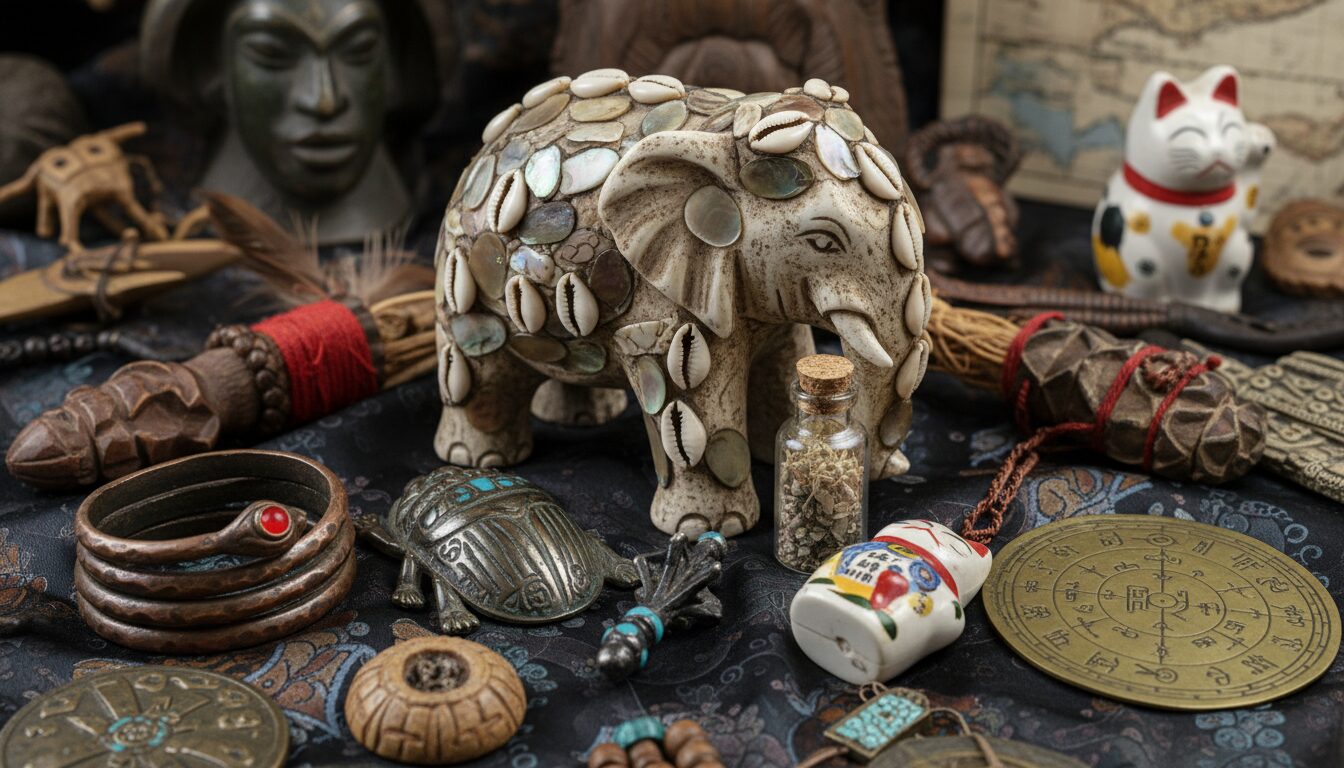 découvrez les bizarreries fascinantes des objets porte-bonheur issus de lieux insolites à travers le monde, alliant mystère et tradition.