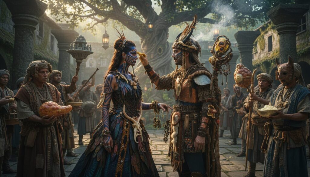 découvrez les étranges traditions pré-nuptiales d'autrefois, des coutumes surprenantes et difficilement croyables dans le monde moderne.