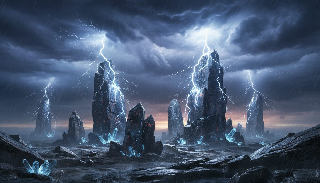 découvrez pourquoi certaines pierres naturelles attirent les éclairs lors des tempêtes, en explorant leurs propriétés électriques et leur composition unique.