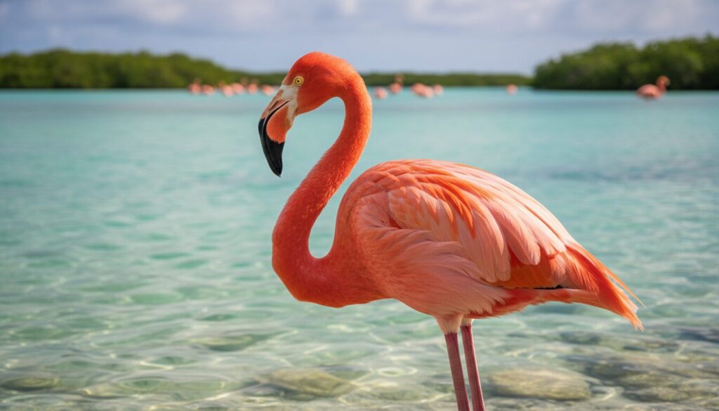 découvrez pourquoi les flamants roses ont cette couleur emblématique plutôt que bleue, en explorant les raisons biologiques et alimentaires qui expliquent leur teinte unique.