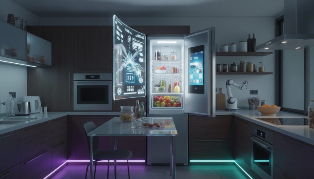 découvrez pourquoi les frigos intelligents semblent sortir tout droit d'un film de science-fiction plutôt que de notre cuisine, entre technologie avancée et imagination futuriste.