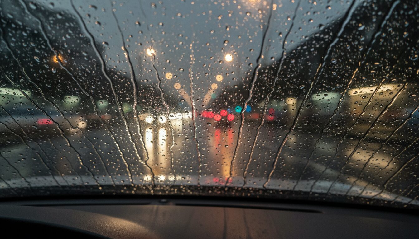 découvrez pourquoi les gouttes de pluie laissent parfois des traces sur votre pare-brise et comment les prévenir pour une meilleure visibilité au volant.