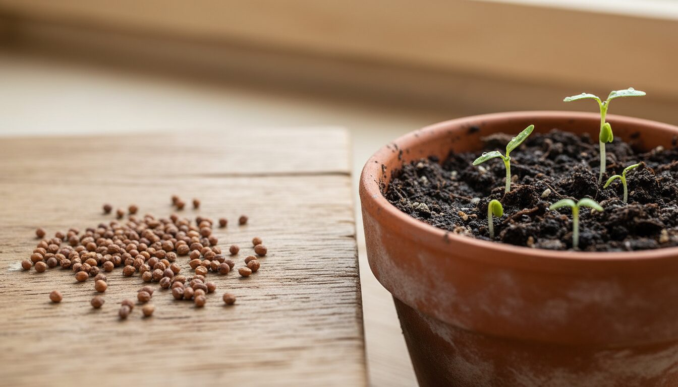 découvrez pourquoi les graines germent mieux dans un pot que sur une table, grâce à un environnement optimal en humidité, chaleur et nutriments favorisant leur croissance.