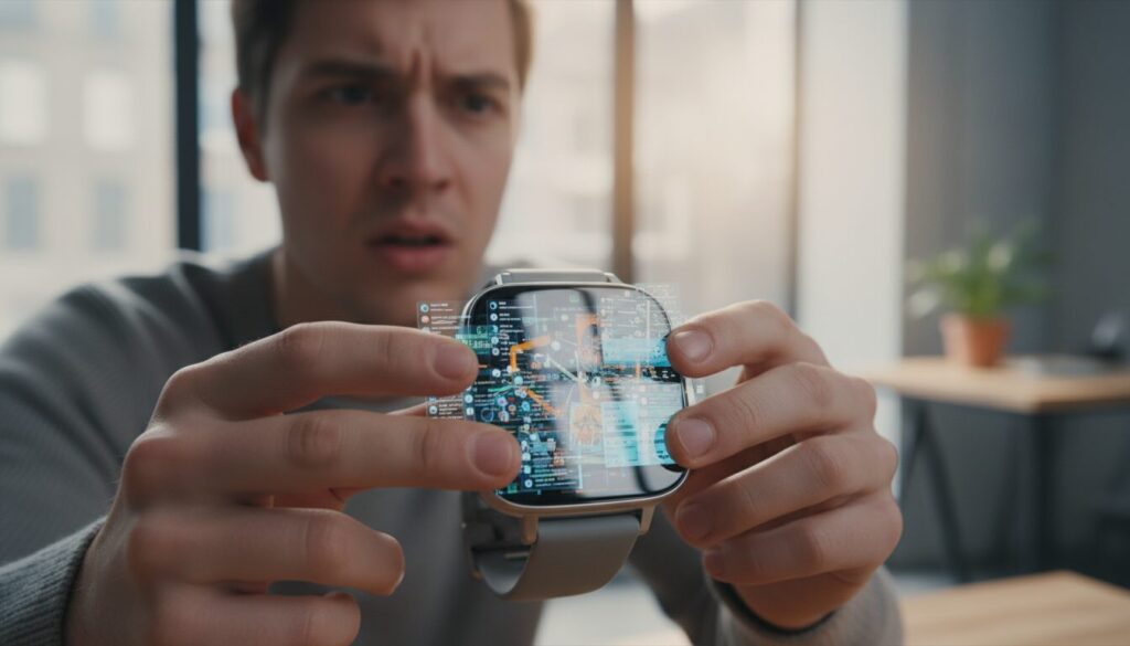 découvrez pourquoi les smartwatches offrent souvent trop d'options complexes et comment cela impacte l'expérience utilisateur.