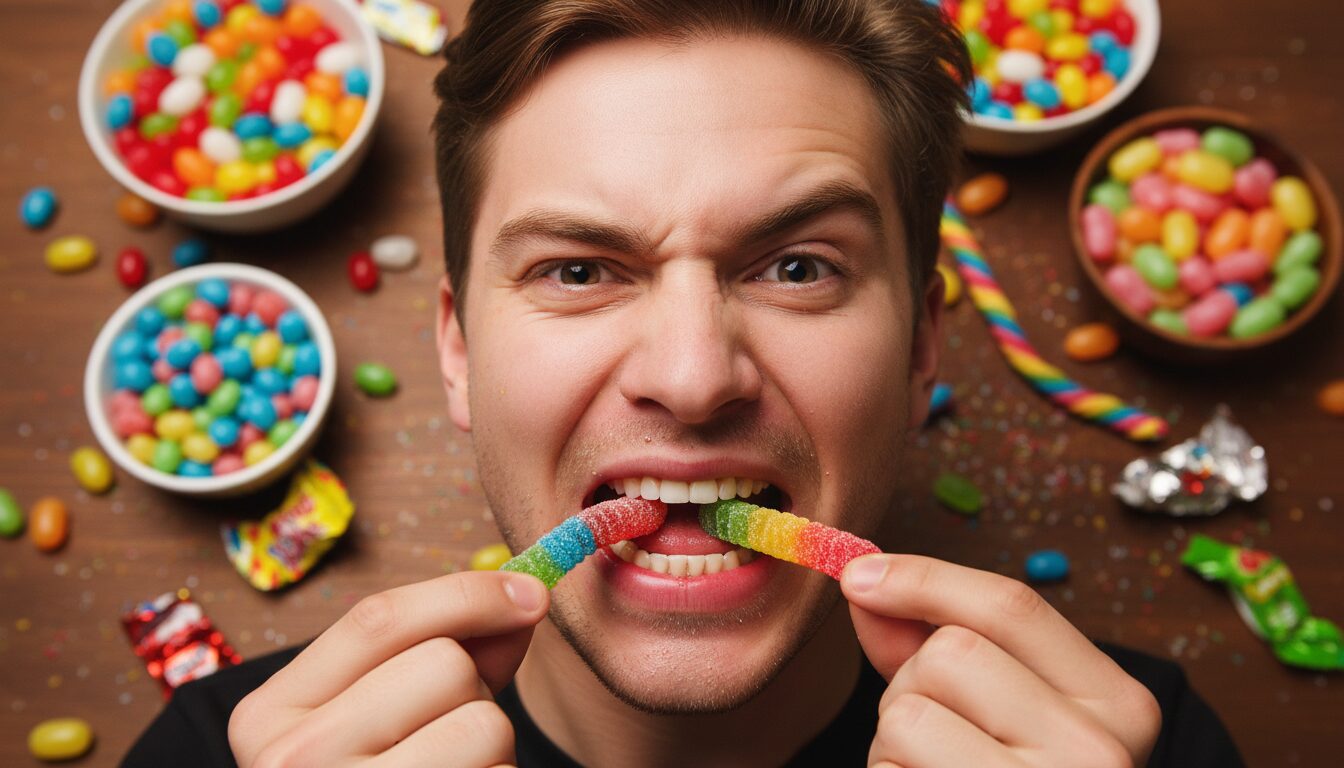 découvrez pourquoi nous succombons aux bonbons acidulés qui font grimacer, entre plaisir intense et sensations surprenantes.